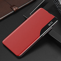 Handytasche Stand Schutzhülle Flip Leder Hülle Q03H für Xiaomi Poco M5 4G Rot