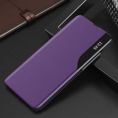 Handytasche Stand Schutzhülle Flip Leder Hülle Q03H für Xiaomi Poco M5 4G Violett