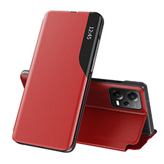 Handytasche Stand Schutzhülle Flip Leder Hülle Q03H für Xiaomi Redmi Note 12 5G Rot