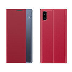 Handytasche Stand Schutzhülle Flip Leder Hülle Q04H für Xiaomi Redmi 9AT Rot