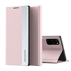 Handytasche Stand Schutzhülle Flip Leder Hülle QH1 für Samsung Galaxy A53 5G Rosegold