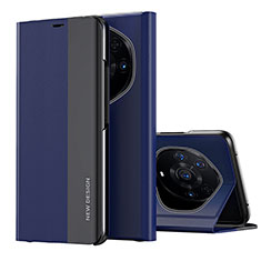 Handytasche Stand Schutzhülle Flip Leder Hülle QH2 für Huawei Honor Magic3 Pro+ Plus 5G Blau