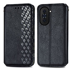 Handytasche Stand Schutzhülle Flip Leder Hülle S01D für Huawei Nova 10 Schwarz