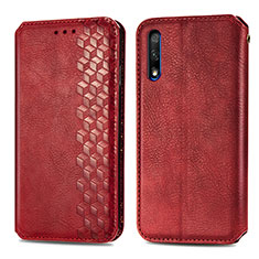 Handytasche Stand Schutzhülle Flip Leder Hülle S01D für Huawei P Smart Z (2019) Rot