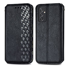 Handytasche Stand Schutzhülle Flip Leder Hülle S01D für Samsung Galaxy A05s Schwarz