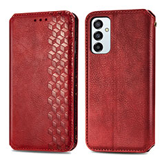 Handytasche Stand Schutzhülle Flip Leder Hülle S01D für Samsung Galaxy F23 5G Rot