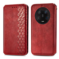 Handytasche Stand Schutzhülle Flip Leder Hülle S01D für Xiaomi Mi 13 Ultra 5G Rot