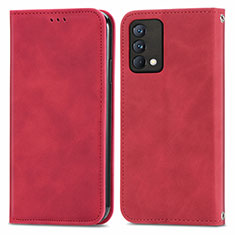 Handytasche Stand Schutzhülle Flip Leder Hülle S04D für Realme GT Master 5G Rot