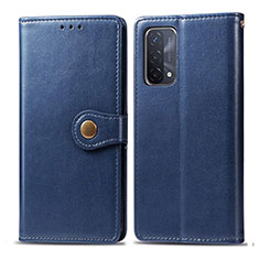 Handytasche Stand Schutzhülle Flip Leder Hülle S05D für OnePlus Nord N200 5G Blau