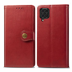 Handytasche Stand Schutzhülle Flip Leder Hülle S05D für Samsung Galaxy M62 4G Rot