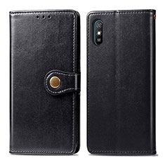 Handytasche Stand Schutzhülle Flip Leder Hülle S05D für Xiaomi Redmi 9i Schwarz