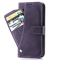 Handytasche Stand Schutzhülle Flip Leder Hülle S06D für Samsung Galaxy S20 5G Violett