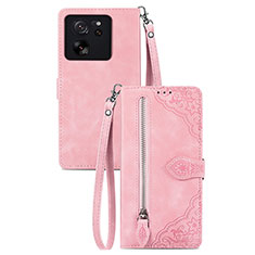 Handytasche Stand Schutzhülle Flip Leder Hülle S06D für Xiaomi Mi 13T 5G Rosa