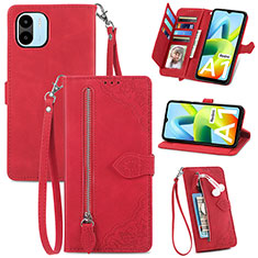 Handytasche Stand Schutzhülle Flip Leder Hülle S06D für Xiaomi Redmi A1 Rot