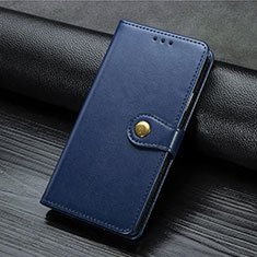 Handytasche Stand Schutzhülle Flip Leder Hülle S07D für Xiaomi Poco M2 Blau