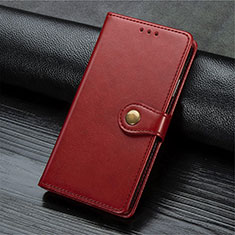 Handytasche Stand Schutzhülle Flip Leder Hülle S07D für Xiaomi Redmi 10X 5G Rot