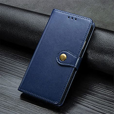 Handytasche Stand Schutzhülle Flip Leder Hülle S07D für Xiaomi Redmi 10X Pro 5G Blau