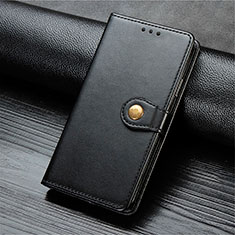 Handytasche Stand Schutzhülle Flip Leder Hülle S07D für Xiaomi Redmi 10X Pro 5G Schwarz