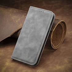 Handytasche Stand Schutzhülle Flip Leder Hülle S08D für Huawei Honor Magic3 5G Grau