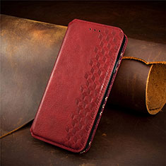 Handytasche Stand Schutzhülle Flip Leder Hülle S09D für Huawei Honor 80 SE 5G Rot