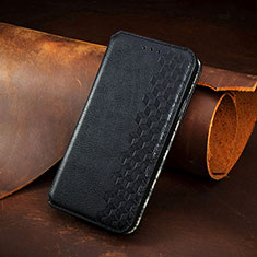 Handytasche Stand Schutzhülle Flip Leder Hülle S09D für Xiaomi Redmi 10X 4G Schwarz