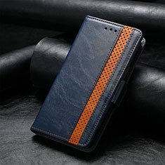 Handytasche Stand Schutzhülle Flip Leder Hülle S10D für Asus ROG Phone 7 Pro Blau