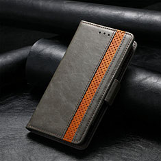 Handytasche Stand Schutzhülle Flip Leder Hülle S10D für Huawei Honor 80 5G Grau