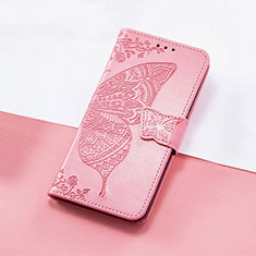 Handytasche Stand Schutzhülle Flip Leder Hülle Schmetterling S01D für Huawei Nova 10 Pro Pink