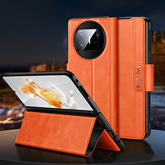 Handytasche Stand Schutzhülle Flip Leder Hülle SD1 für Huawei Mate X3 Orange