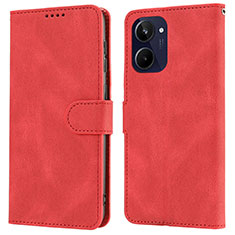 Handytasche Stand Schutzhülle Flip Leder Hülle SY1 für Realme 10 4G Rot