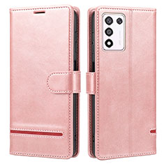 Handytasche Stand Schutzhülle Flip Leder Hülle SY1 für Realme Q3s 5G Rosa