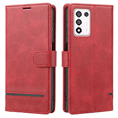 Handytasche Stand Schutzhülle Flip Leder Hülle SY1 für Realme Q3t 5G Rot