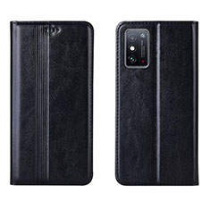 Handytasche Stand Schutzhülle Flip Leder Hülle T01 für Huawei Honor X10 Max 5G Schwarz