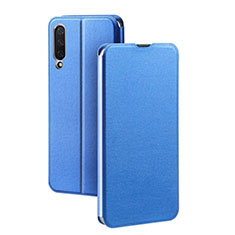 Handytasche Stand Schutzhülle Flip Leder Hülle T01 für Xiaomi Mi A3 Blau