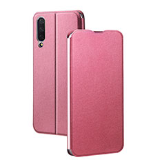 Handytasche Stand Schutzhülle Flip Leder Hülle T01 für Xiaomi Mi A3 Rosa