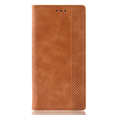 Handytasche Stand Schutzhülle Flip Leder Hülle T01 für Xiaomi Redmi 9AT Orange