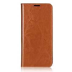 Handytasche Stand Schutzhülle Flip Leder Hülle T02 für Oppo F15 Orange