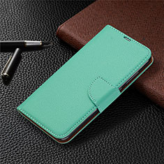 Handytasche Stand Schutzhülle Flip Leder Hülle T02 für Xiaomi Redmi 10X 4G Grün