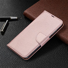 Handytasche Stand Schutzhülle Flip Leder Hülle T02 für Xiaomi Redmi 10X 4G Rosegold