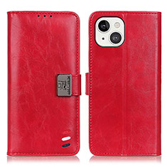 Handytasche Stand Schutzhülle Flip Leder Hülle T03 für Apple iPhone 13 Mini Rot