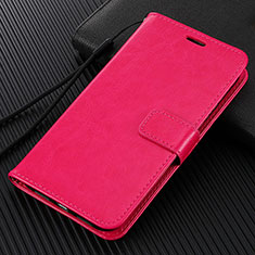 Handytasche Stand Schutzhülle Flip Leder Hülle T03 für Huawei P40 Lite 5G Pink