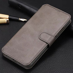 Handytasche Stand Schutzhülle Flip Leder Hülle T03 für Xiaomi Mi 9T Grau