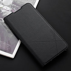 Handytasche Stand Schutzhülle Flip Leder Hülle T03 für Xiaomi Redmi Note 8 Schwarz