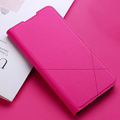 Handytasche Stand Schutzhülle Flip Leder Hülle T03 für Xiaomi Redmi Note 8T Pink