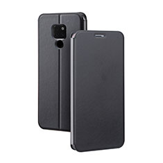 Handytasche Stand Schutzhülle Flip Leder Hülle T04 für Huawei Mate 20 X 5G Schwarz