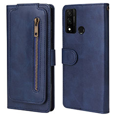 Handytasche Stand Schutzhülle Flip Leder Hülle T04 für Huawei Nova Lite 3 Plus Blau