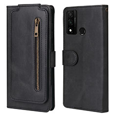 Handytasche Stand Schutzhülle Flip Leder Hülle T04 für Huawei Nova Lite 3 Plus Schwarz