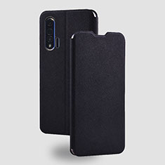 Handytasche Stand Schutzhülle Flip Leder Hülle T05 für Huawei Nova 6 Schwarz