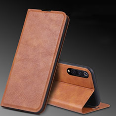 Handytasche Stand Schutzhülle Flip Leder Hülle T05 für Xiaomi Mi A3 Orange