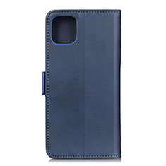 Handytasche Stand Schutzhülle Flip Leder Hülle T06 für Xiaomi Mi 11 Lite 4G Blau